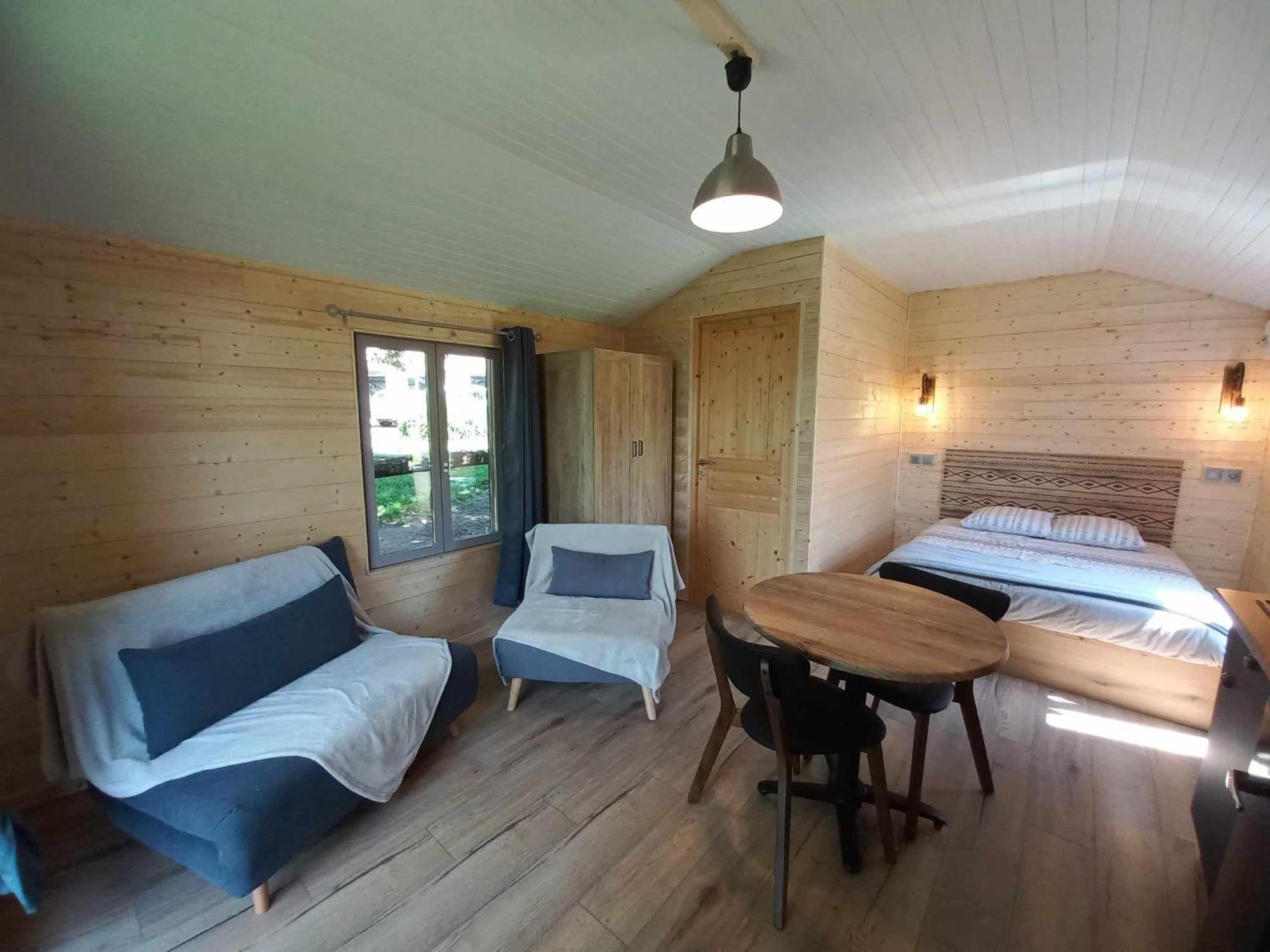 Le Petit Chalet Du Macquart P.O.A. Ranch, 2 A 3 Pers, Saint-Martin-de-Fugeres Exterior foto